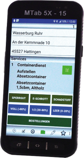 MTab 5X - Smartphone mit Android Software