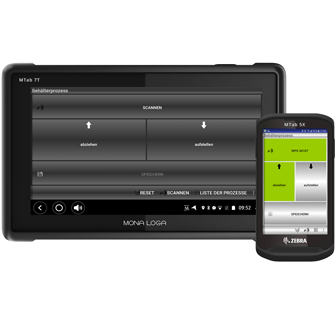 Behältermanagement: mobile APP MMobil